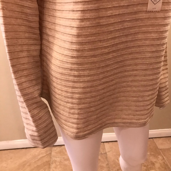 St Johns Bay Sweater NEW Womens Size Large Tan Pullover Light Weight Knit - Picture 8 of 13